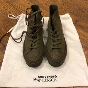 J.W. Anderson x Chuck 70 Hi Top Felt 5.5 M / 7.5 W